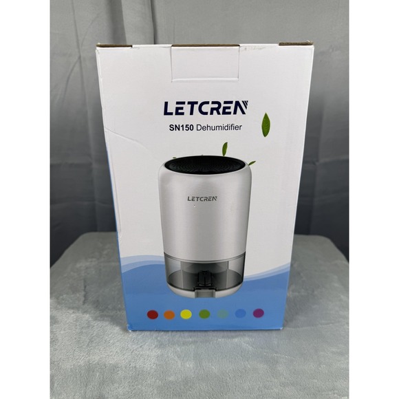 LETCRN SN150 Dehumidifier Compact Quiet Home Room Air Purifier 42W Portable New - Picture 1 of 8